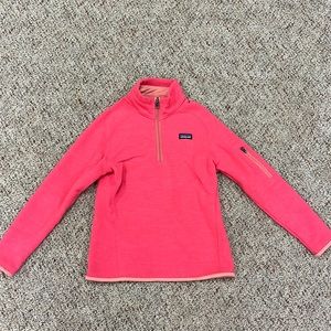 Patagonia Little Girls Knit half zip sweater / pullover
